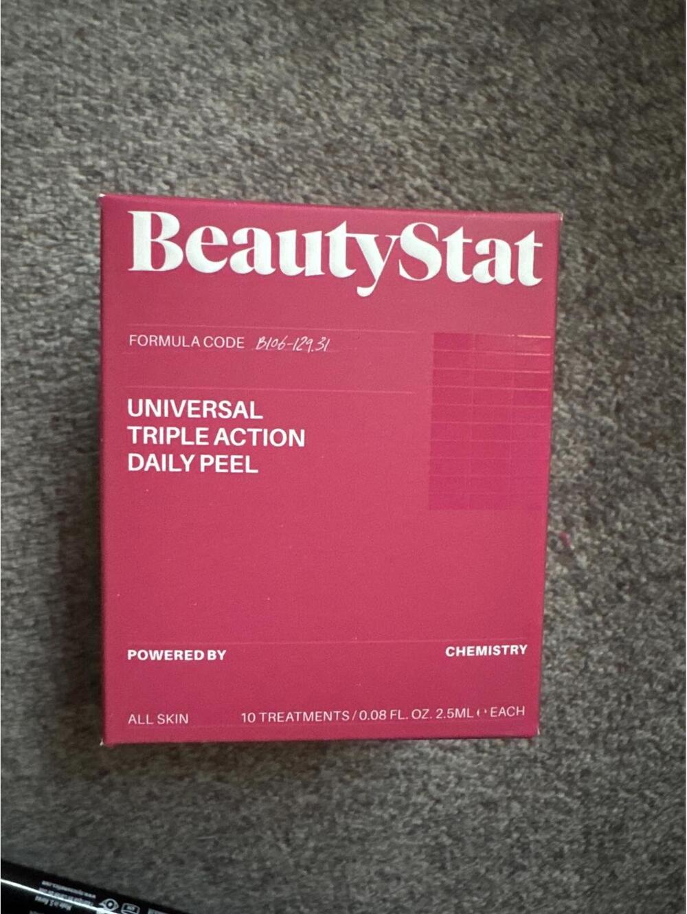 BeautyStat Universal Triple Action Daily Peel - 10 Treatments, New
